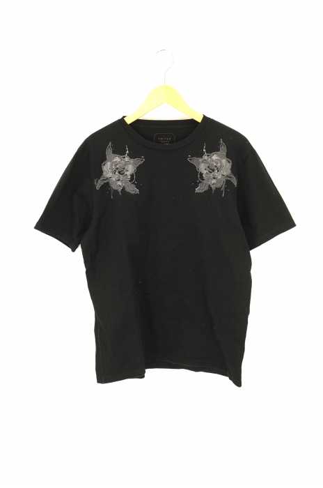 UNITED TOKYO （ユナイテッドトウキョウ） 薔薇 刺繍 クルーネックTシャツ メンズ トップス