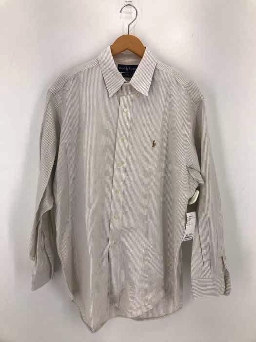 RALPH LAUREN（ラルフローレン） ストライプ柄長袖ロングスリーブシャツ メンズ トップス