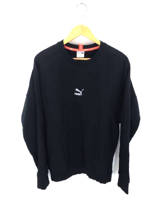 PUMA(プーマ) ロゴプリント クルーネックトレーナー スウェット メンズ トップス