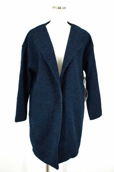 AZUL by moussy (アズールバイマウジー) 16AW 裏起毛コクーンシルエットコーディガン レディース トップス