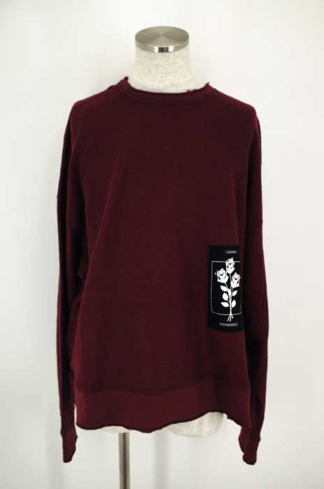 Jieda （ジエダ） REVERSIBLE SWEAT SHIRT　リバーシブルスウェット メンズ トップス
