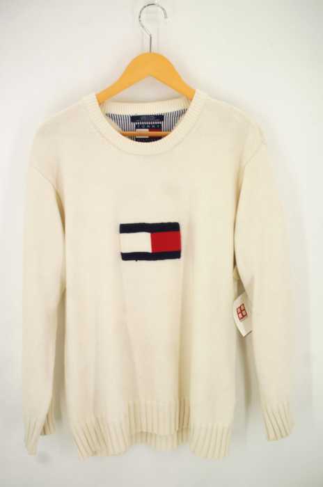 TOMMY HILFIGER （トミーヒルフィガー） フラッグ クルーネックセーター メンズ トップス