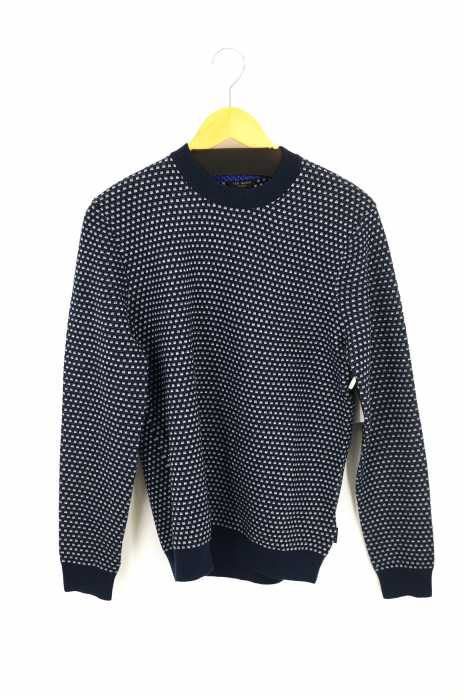 TED BAKER(テッドベーカー) 総柄 プルオーバーニット メンズ トップス