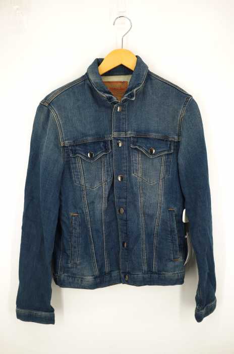 nano universe Jeans(ナノユニバース ジーンズ) ウォッシュ加工 デニムシャツジャケット メンズ トップス