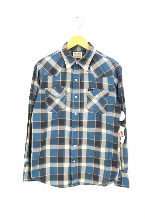 Wrangler (ラングラー) 70S 復刻 長袖ウエスタンシャツ メンズ トップス