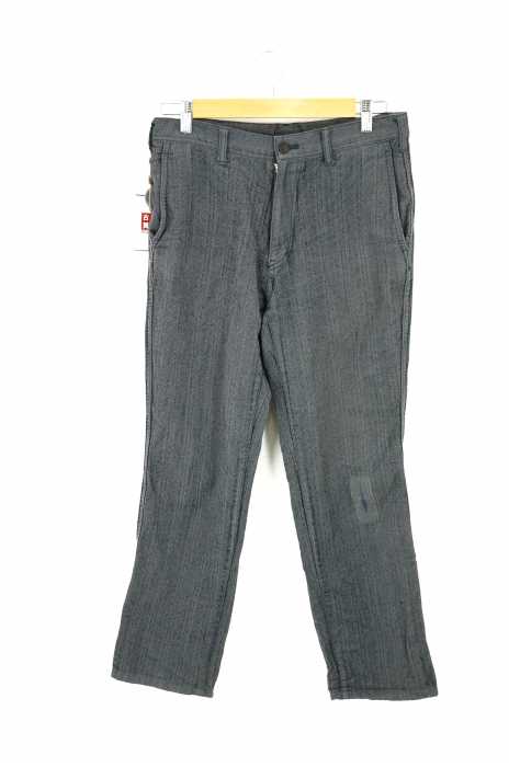 COMME des GARCONS HOMME （コムデギャルソンオム） AD2004 ストライプウールスラックス メンズ パンツ