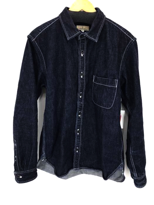 JAPAN BLUE JEANS（ジャパンブルージーンズ） 14oz ヘビー ウエイト ビンテージ デニム シャツ メンズ トップス