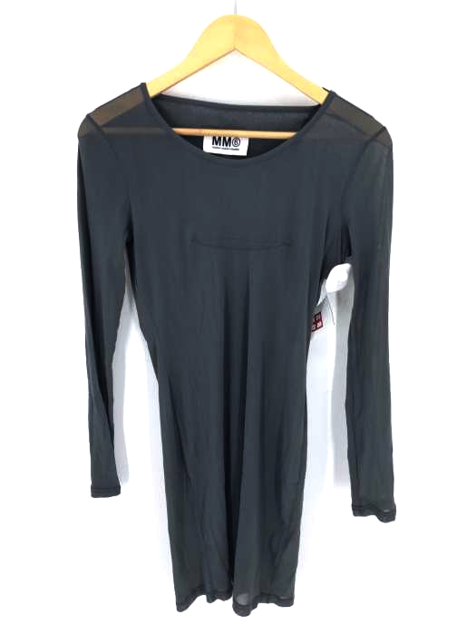 MM6 Maison Martin Margiela（エムエムシックス メゾンマルタンマルジェラ） ナイロン 薄手カットソー ワンピース レディース ワンピース