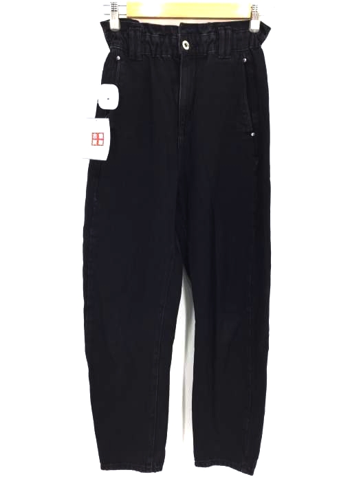 ZARA（ザラ） ブラックデニムパンツ レディース パンツ