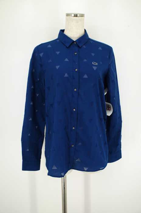 Lacoste LVE (ラコステライブ) 三角シースルーシャツ レディース トップス
