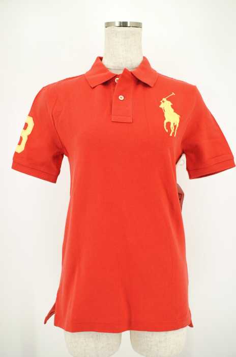 Polo by RALPH LAUREN (ポロバイラルフローレン) ビックポニーロゴ半袖ポロシャツ レディース トップス