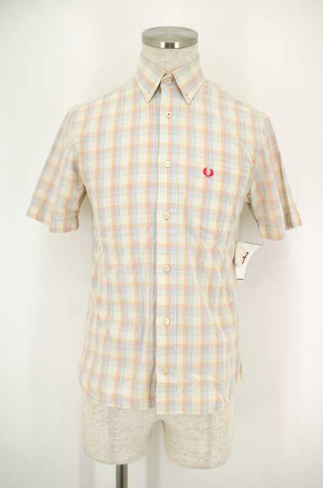 FRED PERRY （フレッドペリー） チェック柄ボタンダウンシャツ メンズ トップス