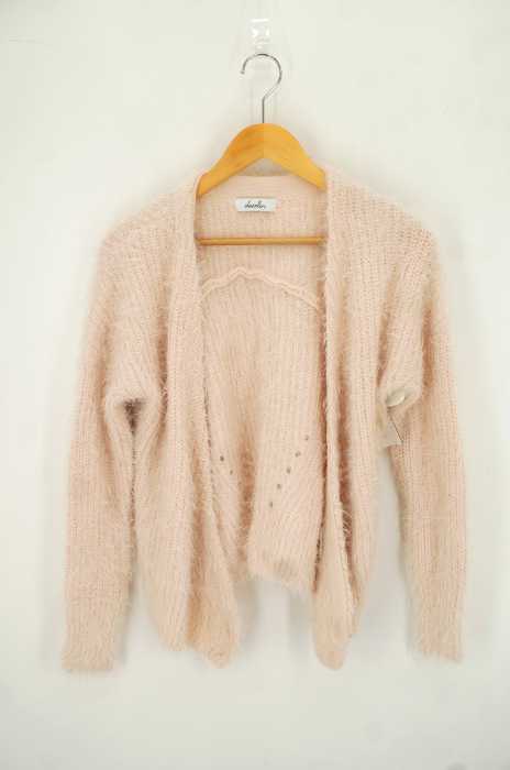 dazzlin （ダズリン） シャギーニットカシュクールカーディガン レディース トップス