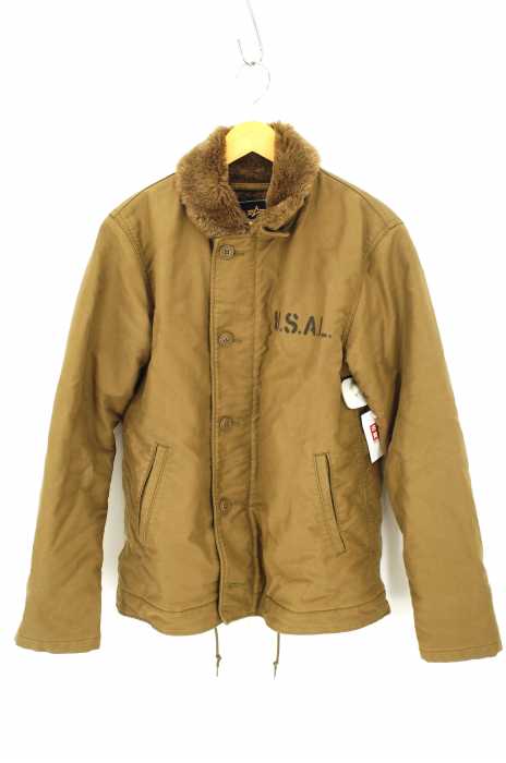 ALPHA INDUSTRIES （アルファインダストリーズ） N-1 デッキジャケット メンズ アウター