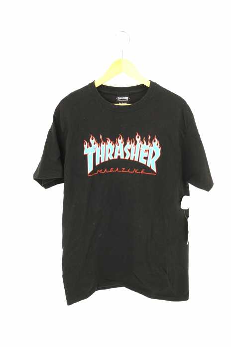 Champion × BEAMS × THRASHER(チャンピオン ビームス スラッシャー) ロゴプリントTシャツ レディース トップス