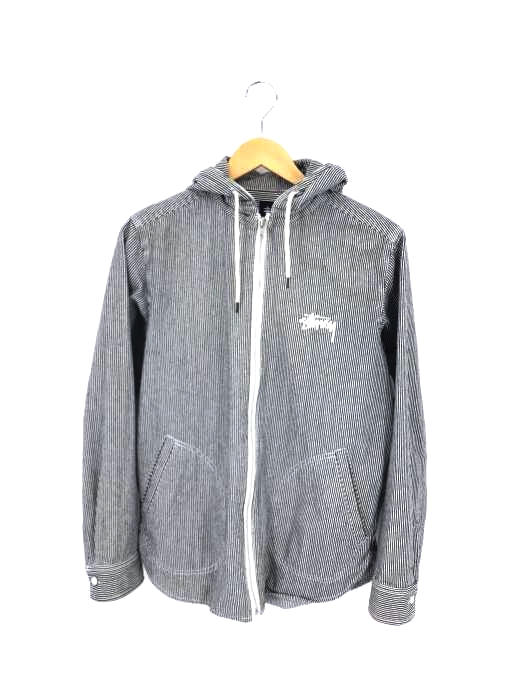 Stussy（ステューシー） ヒッコリージップアップパーカー レディース 