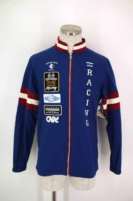 NEIGHBORHOOD×CHALLENGER() RACING JACKET ワッペン付きジップアップブルゾン メンズ アウター