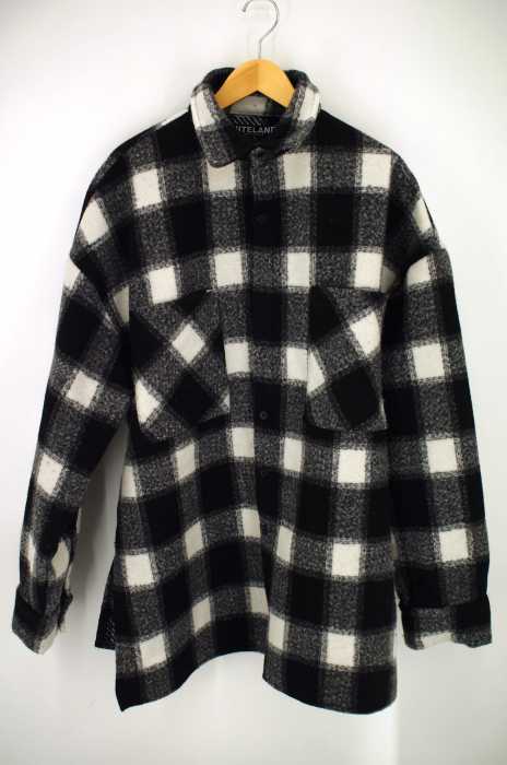 WHITELAND BLACKBURN（ホワイトランドブラックバーン） BackPrint CheckShirts バックプリントチェックシャツジャケット メンズ アウター