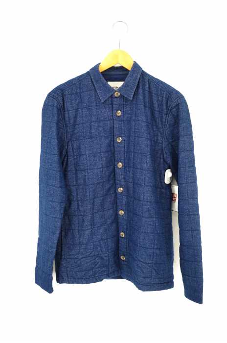 HYMN LONDON(ヒム ロンドン) 中綿 キルティングボタンシャツ メンズ トップス