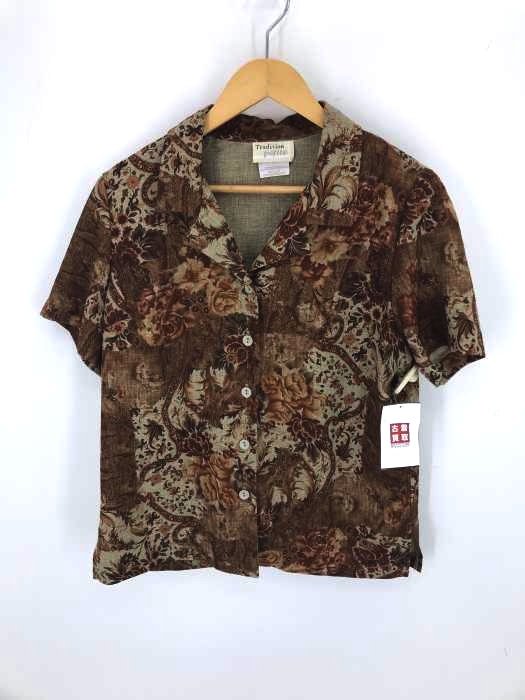 USED古着(ユーズドフルギ) Trandition petite 花柄シャツ レディース トップス