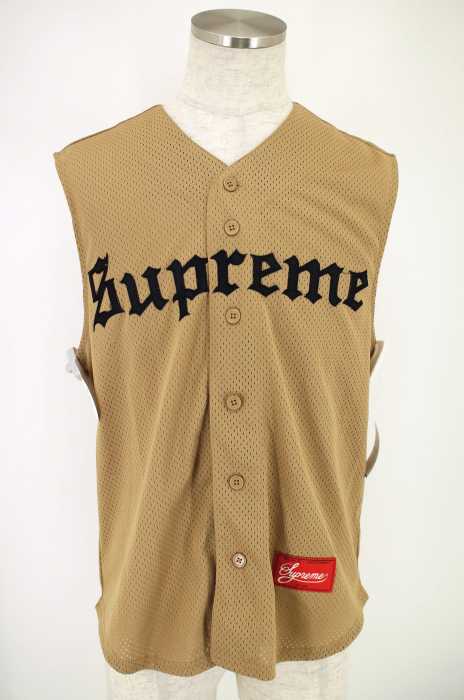 Supreme （シュプリーム） Sleeveless Baseball Jersey メンズ トップス