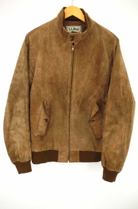L.L.Bean （エルエルビーン） vintage スウェード スウィングトップ talonジップ メンズ アウター