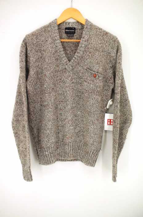 Silvermans（フルギ） vintage クルミボタン メランジニット メンズ トップス