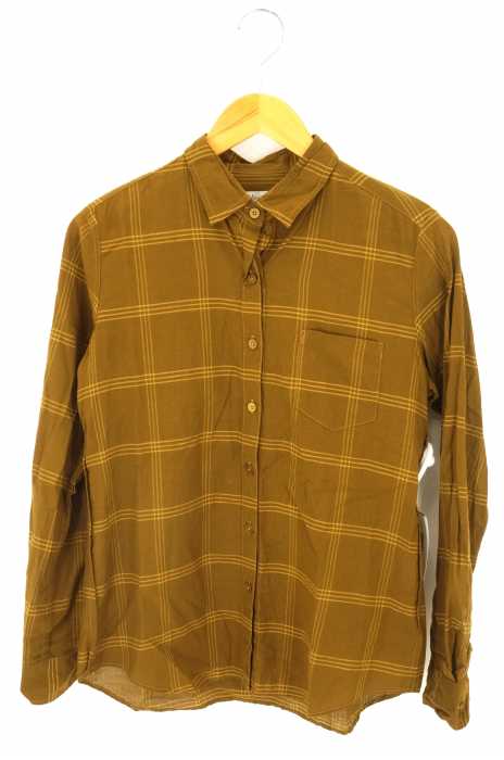 Steven Alan （スティーブンアラン） WINDOWPANE CHECK REVERSE SEAM SHIRT レディース トップス