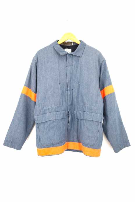 USED古着  （ユーズドフルギ） MADE IN USA USA製 リフレクター ワークジャケット メンズ アウター