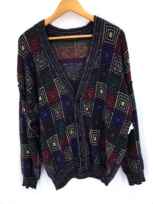 MISSONI（ミッソーニ） 総柄カーディガン マルチカラー メンズ トップス