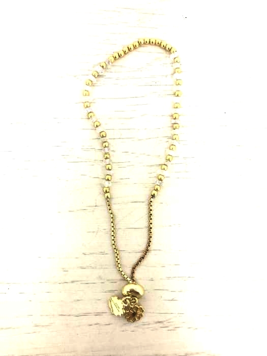 interstaple（インターステイプル） AZUNI 18K ゴールドコーティングブレスレット レディース アクセサリー
