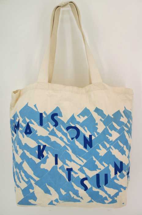 MAISON KITSUNE　メゾンキツネ （メゾンキツネ） プリント入りトートバッグ レディース バッグ