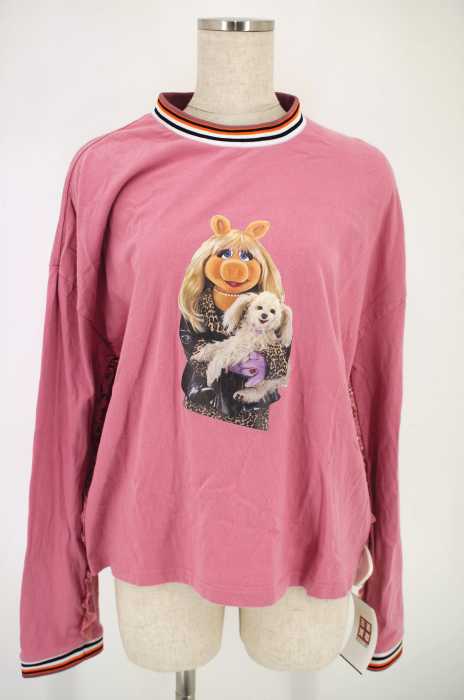 litlle sunny bite(リトルサニーバイト) muppets miss piggy long tee レディース トップス