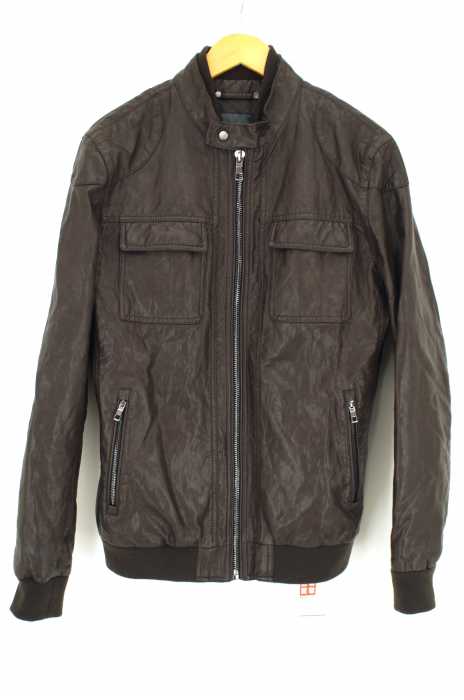ZARA MAN （ザラマン） シングル ライダース メンズ アウター