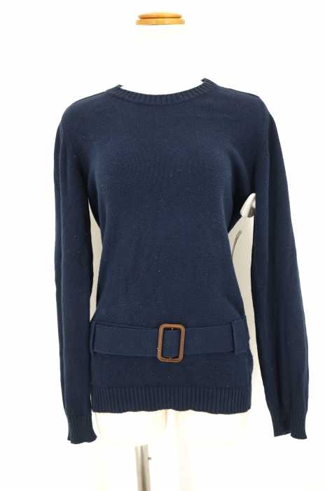 A.P.C. （アーペーセー） ベルト付き クルーネックニット レディース トップス