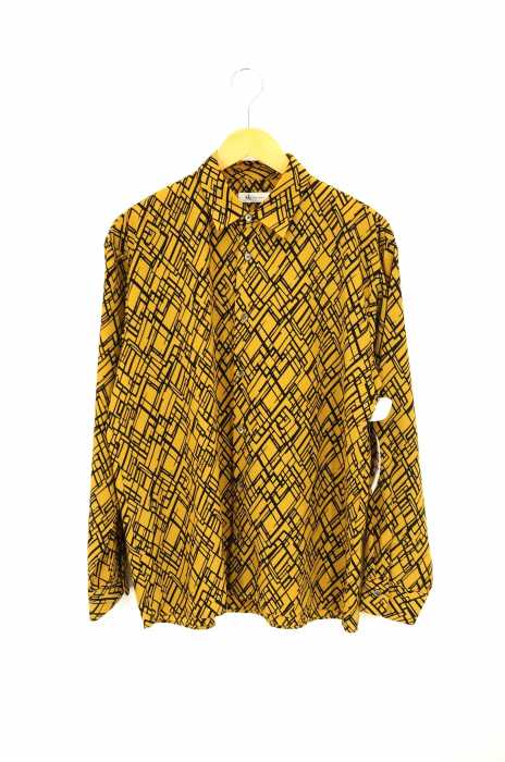 TAKEO KIKUCHI（タケオキクチ） 総柄ボタンシャツ メンズ トップス