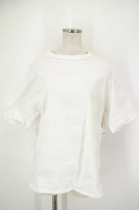 JOURNAL STANDARD （ジャーナルスタンダード） コットンボーダーオーバーTシャツ レディース トップス