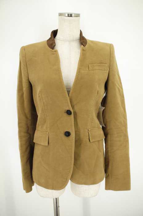 ZARA WOMAN （ザラ ウーマン） バンドカラージャケット レディース アウター