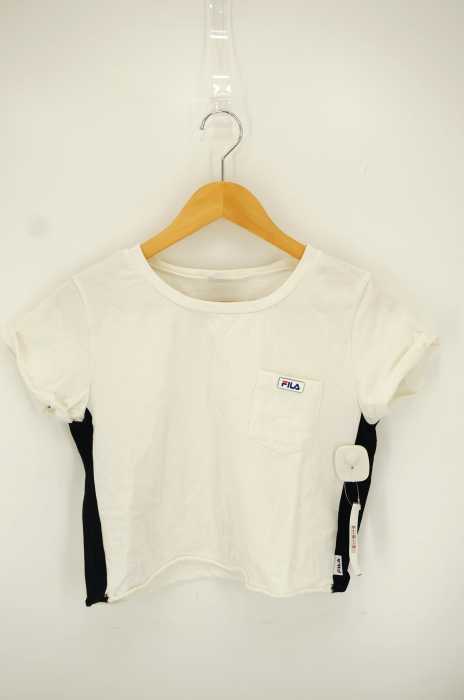 FILA×GYDA （フィラ ジェイダ） サイドラインショートTシャツ レディース トップス