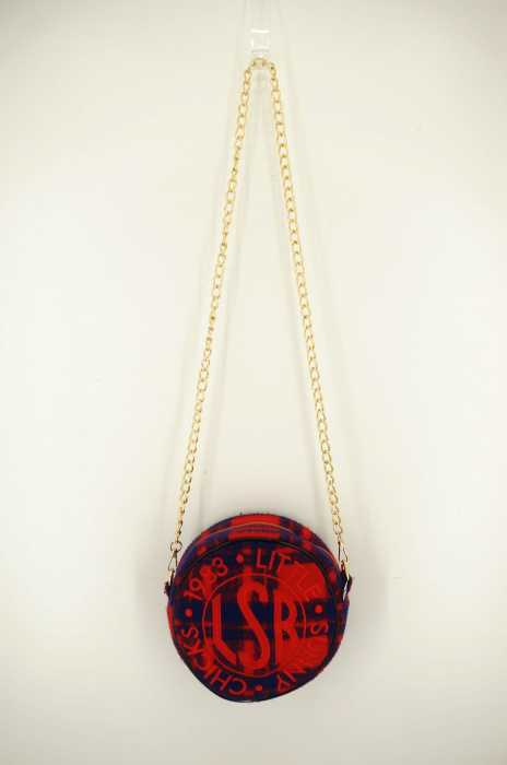 little sunny bite(リトルサニーバイト) stitched symbolic bag サークルロゴバッグ レディース バッグ