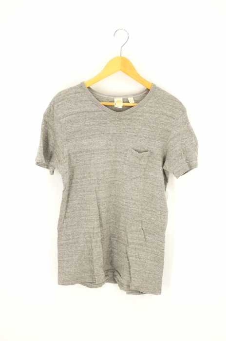 Barns（バーンズ） Vネック ポケットTシャツ メンズ トップス