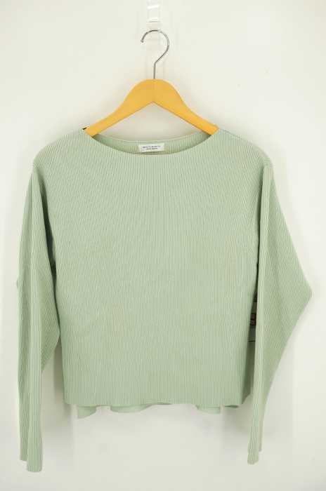 BEAUTY & YOUTH UNITED ARROWS  （ビューティーアンドユースユナイテッドアローズ） 畦リブボートネックニット レディース トップス