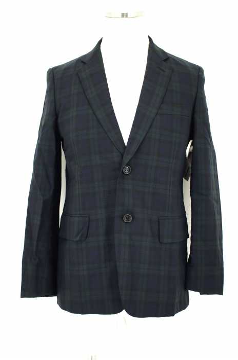 COMME des GARCONS HOMME PLUS （コムデギャルソンオムプリュス） AD2010 背面刺繍チェック柄2Bジャケット メンズ アウター