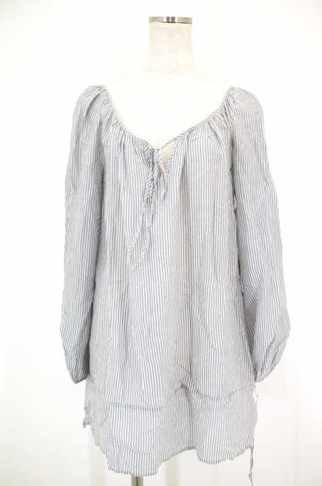 Gap （ギャップ） ストライプ柄シフォントップス レディース トップス