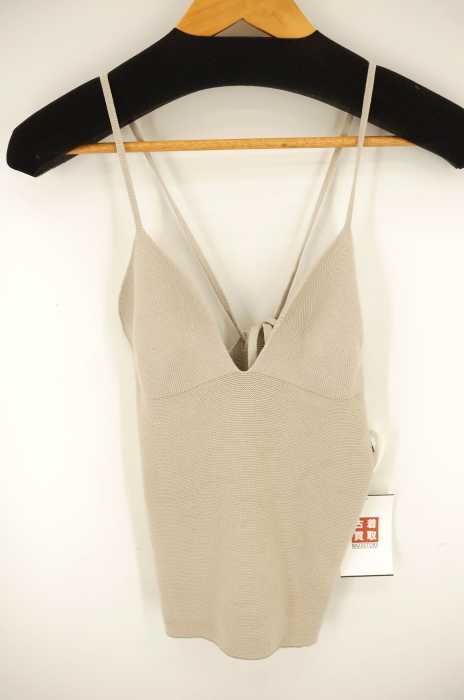 babaco (ババコ) KNIT CAMISOLE ニットキャミソール レディース トップス