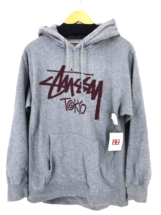 Stussy（ステューシー） ロゴプリント プルオーバーパーカー メンズ トップス