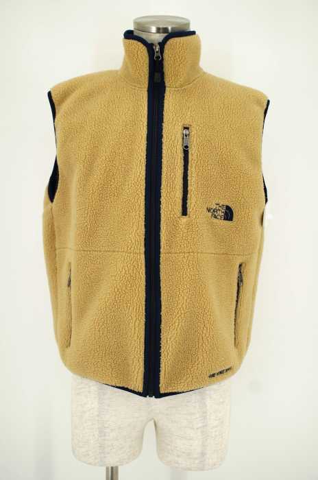 THE NORTH FACE (ザノースフェイス) 刺繍ロゴ入りフリースベスト メンズ トップス