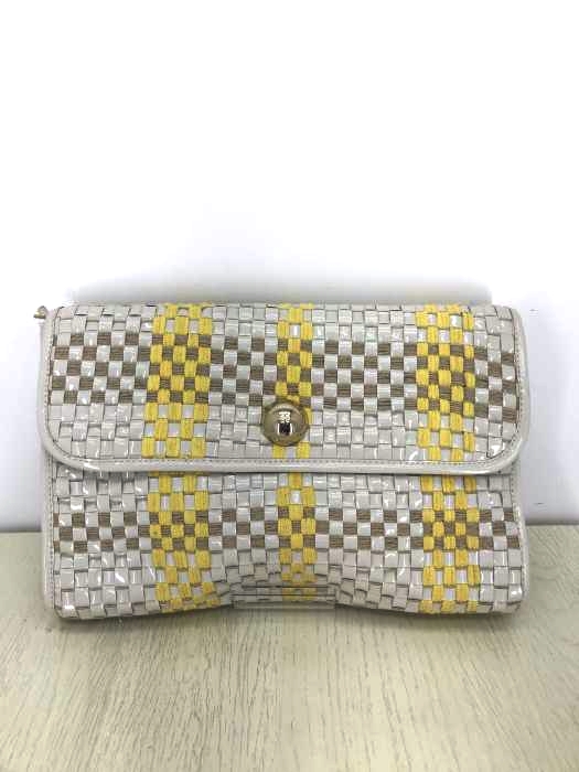 Kate spade(ケイトスペード) 編み込みレザークラッチバッグ レディース バッグ