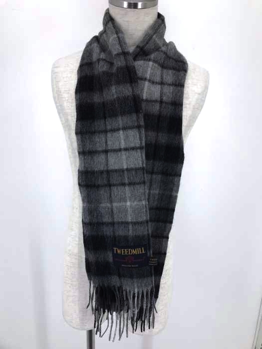 TWEEDMILL（ツイードミル） チェック柄マフラー メンズ ファッション雑貨