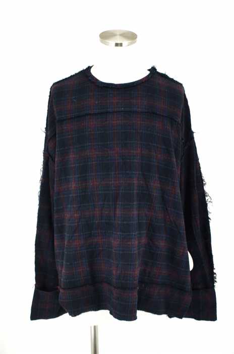 Jieda （ジエダ） 17AW NEL FRAY PULL OVER プルオーバートップス メンズ トップス